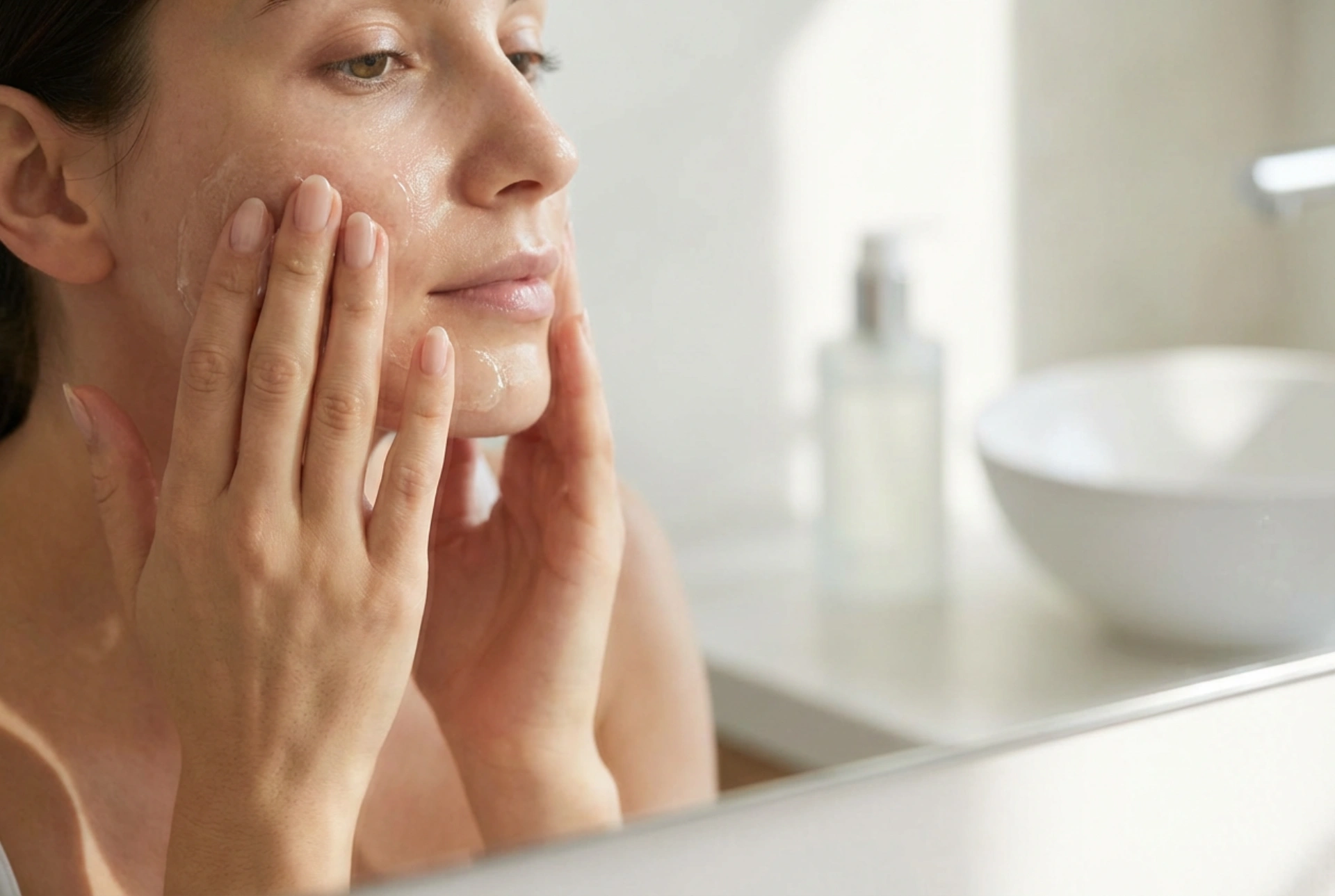 Piel con rojeces: cómo elegir un gel limpiador y realizar una limpieza suave