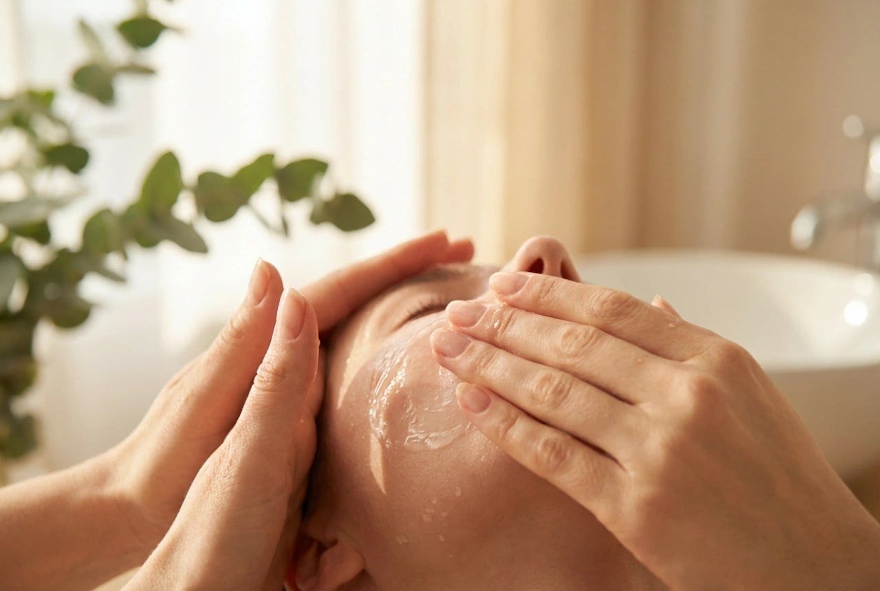 Gel limpiador facial natural: ingredientes, pH y técnica de limpieza