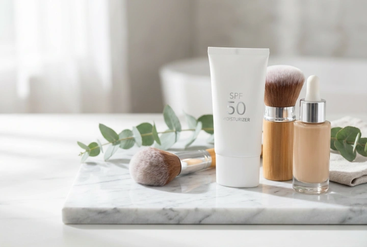 Crema hidratante con SPF 50: cómo integrarla en tu maquillaje y rutina de cuidado
