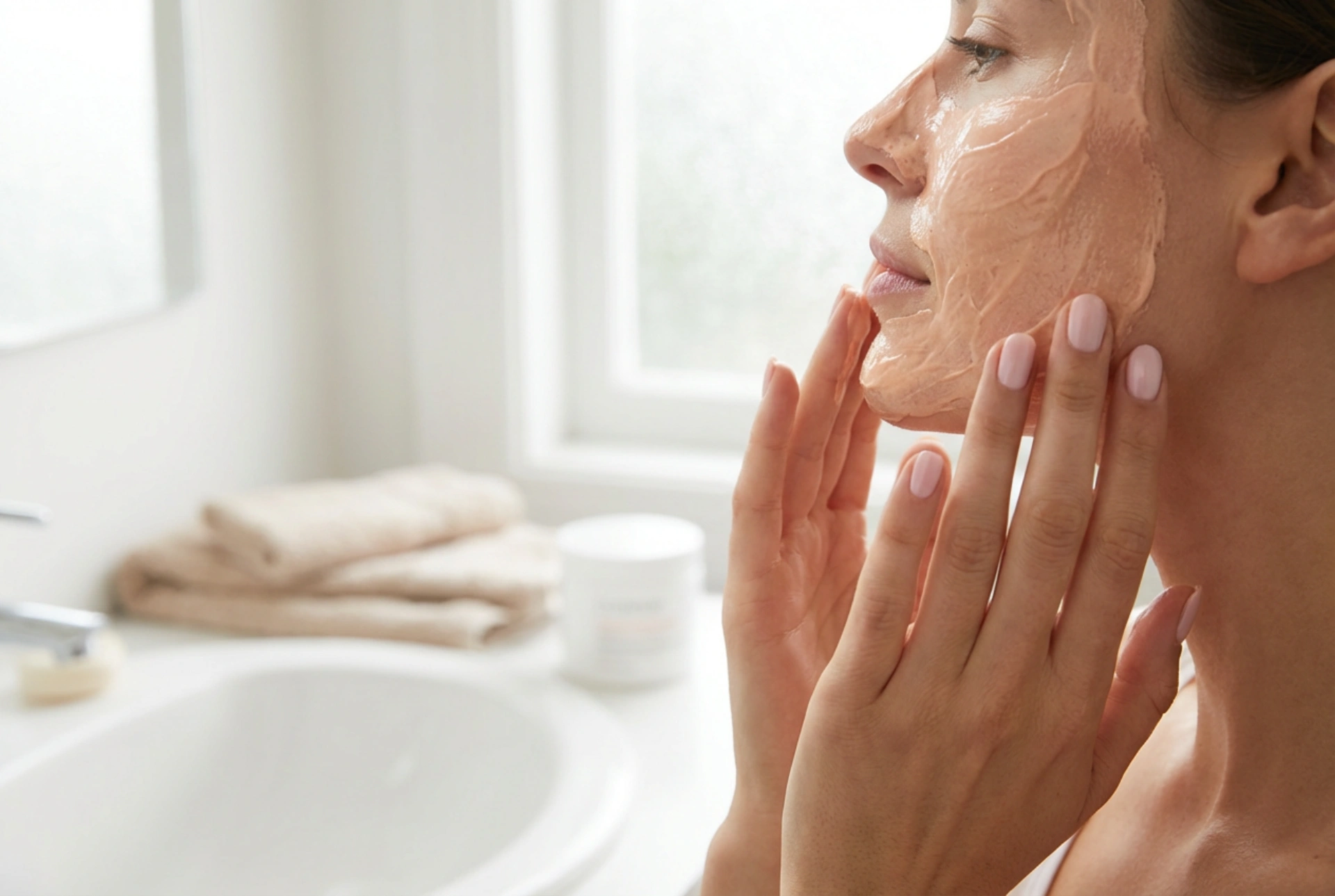 Mascarilla facial hidratante: preparación de la piel, aplicación y tiempo de espera