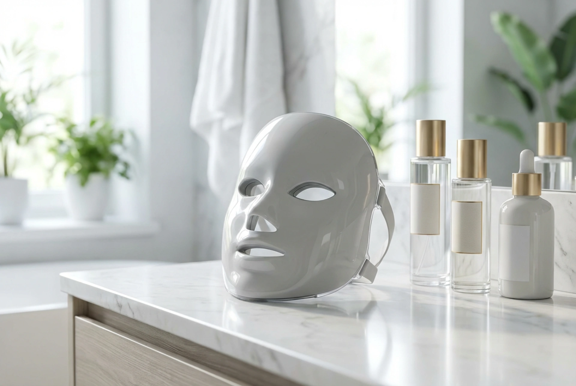 Máscara facial LED: reglas de uso en casa y cuidado después de la sesión