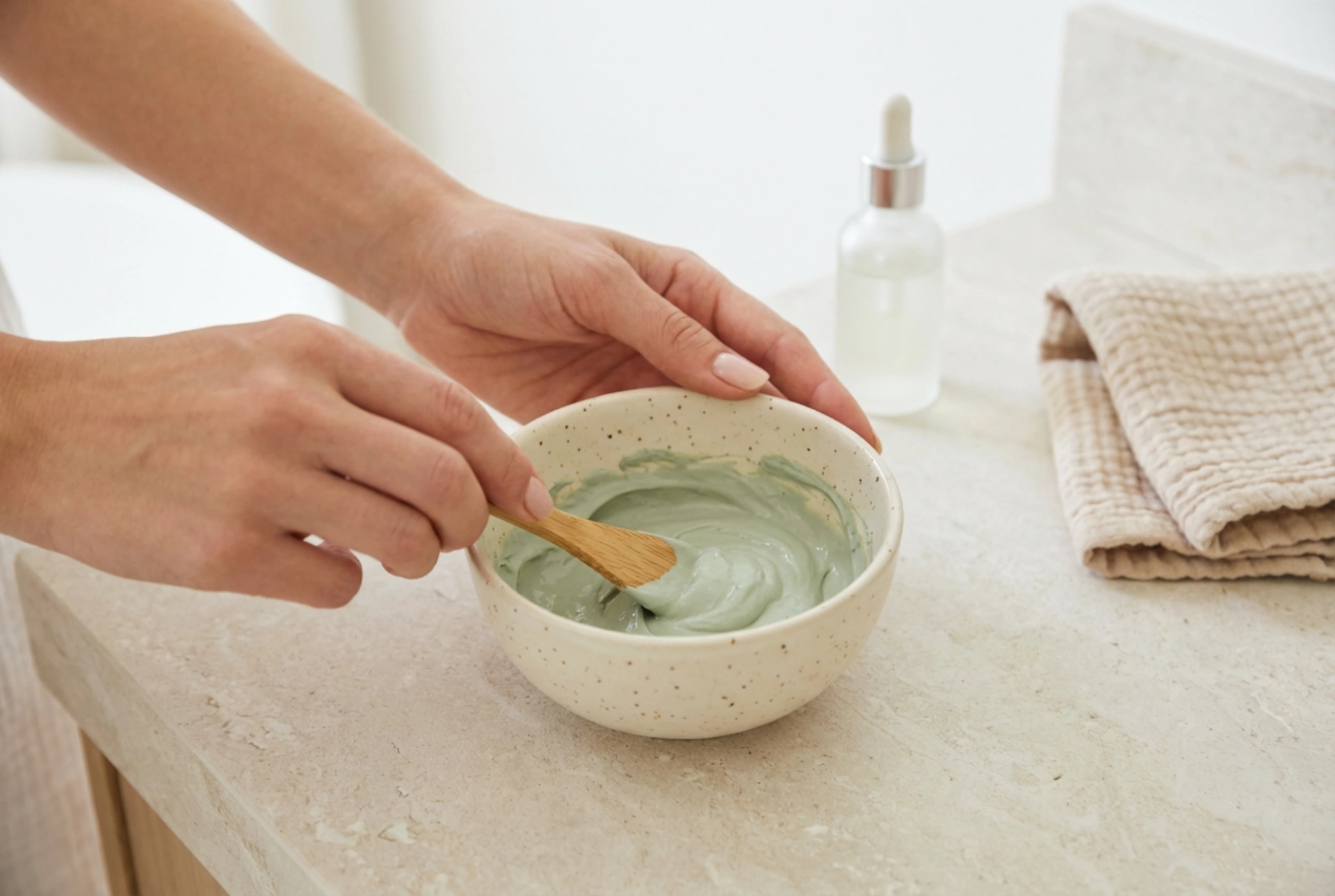 Mascarilla de arcilla para el rostro: preparación, aplicación y retirada sin resecar