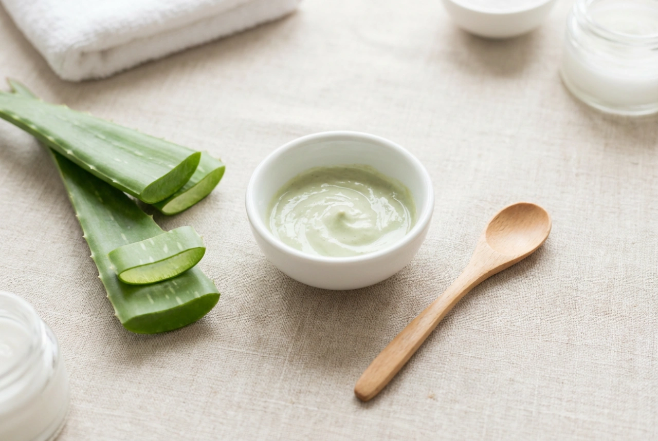 Mascarilla de aloe vera para calmar la piel: cómo prepararla y aplicarla de forma segura