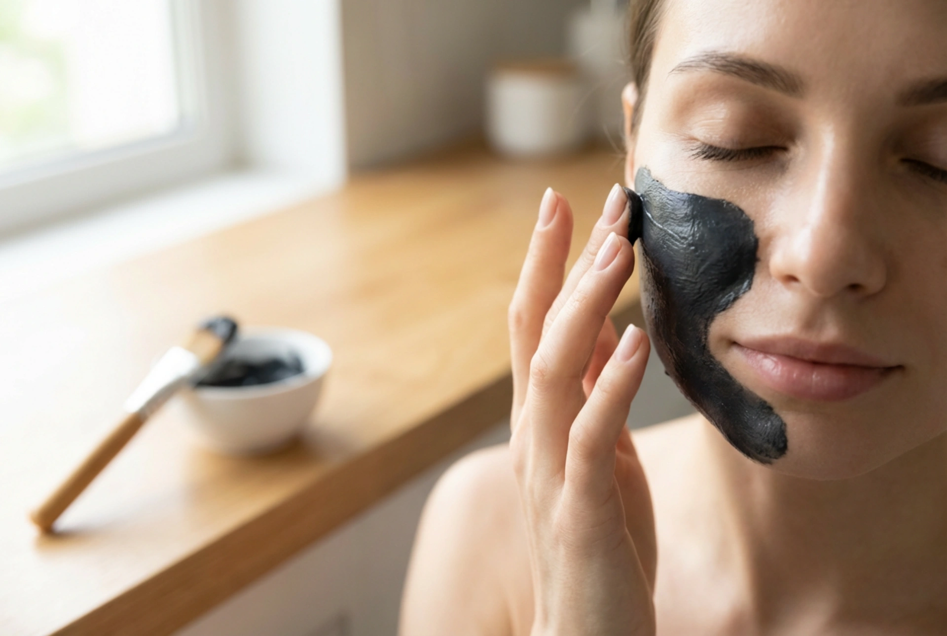 Mascarilla de carbón activo: limpieza de poros paso a paso