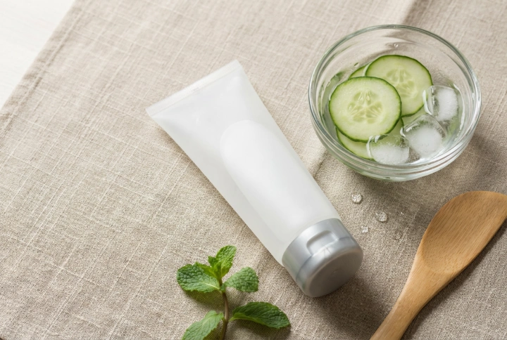 Mascarilla facial refrescante: alivio después del sol, tiempo de actuación e higiene