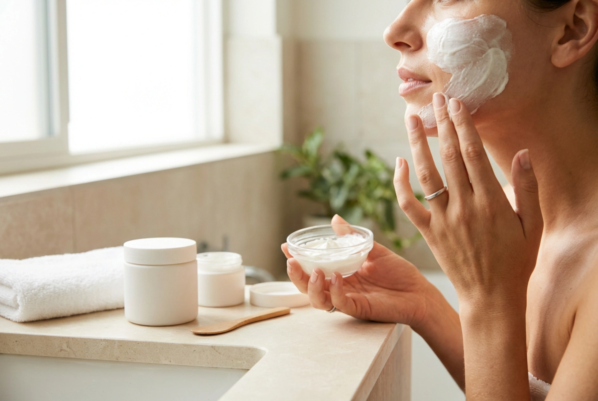 Cómo aplicar una mascarilla antiarrugas para aportar suavidad a la piel