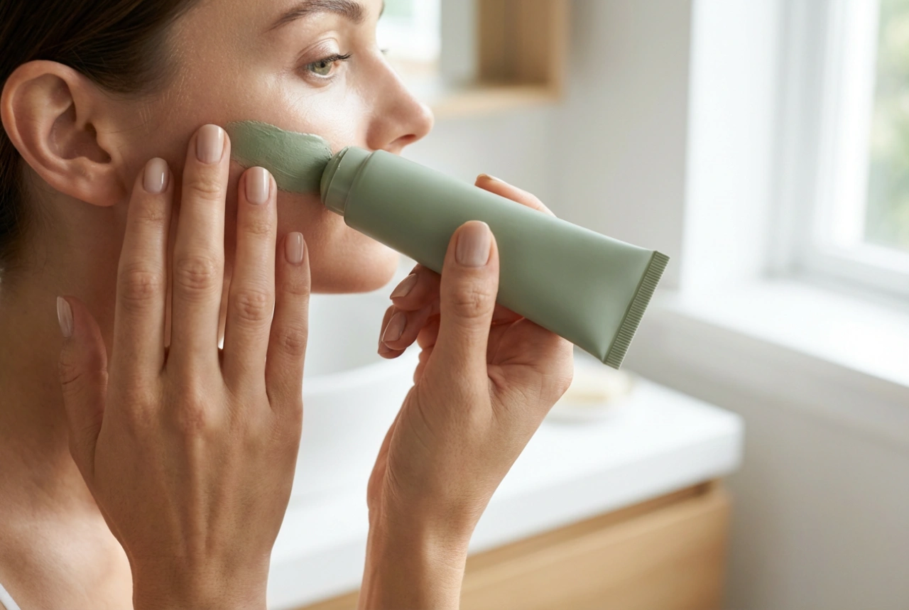 Mascarilla en barra en la práctica: aplicación, zonas del rostro y retirada