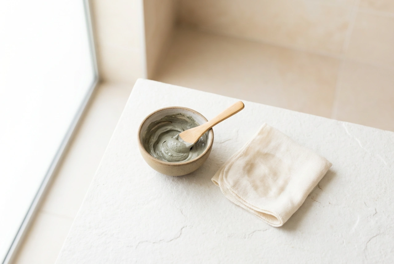 Mascarilla de arcilla para principiantes: preparación y retirada suave