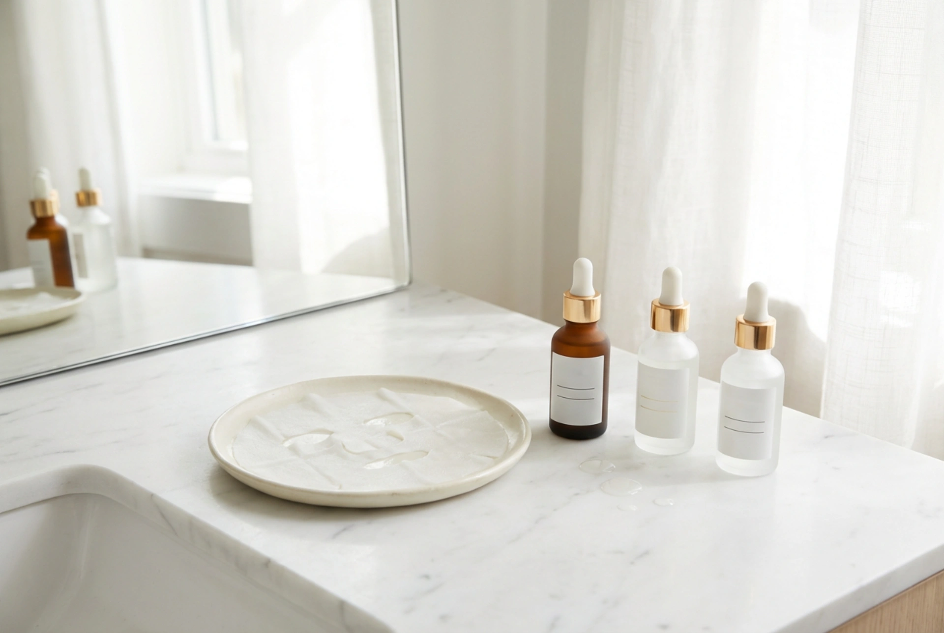 Mascarilla facial de tela: ajuste, tiempo y cuidados posteriores