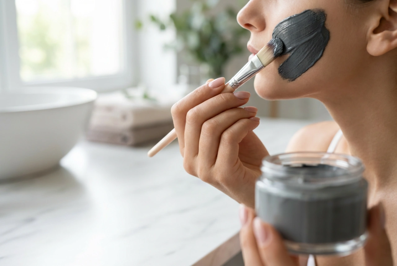 Mascarilla purificante de carbón activado: aplicación y beneficios