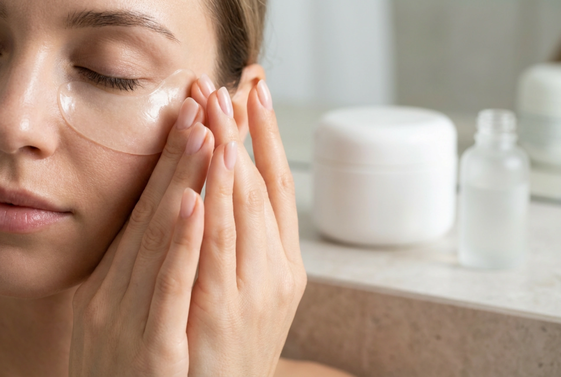 Mascarilla de colágeno para los ojos: aplicación correcta y tiempo de mantenimiento