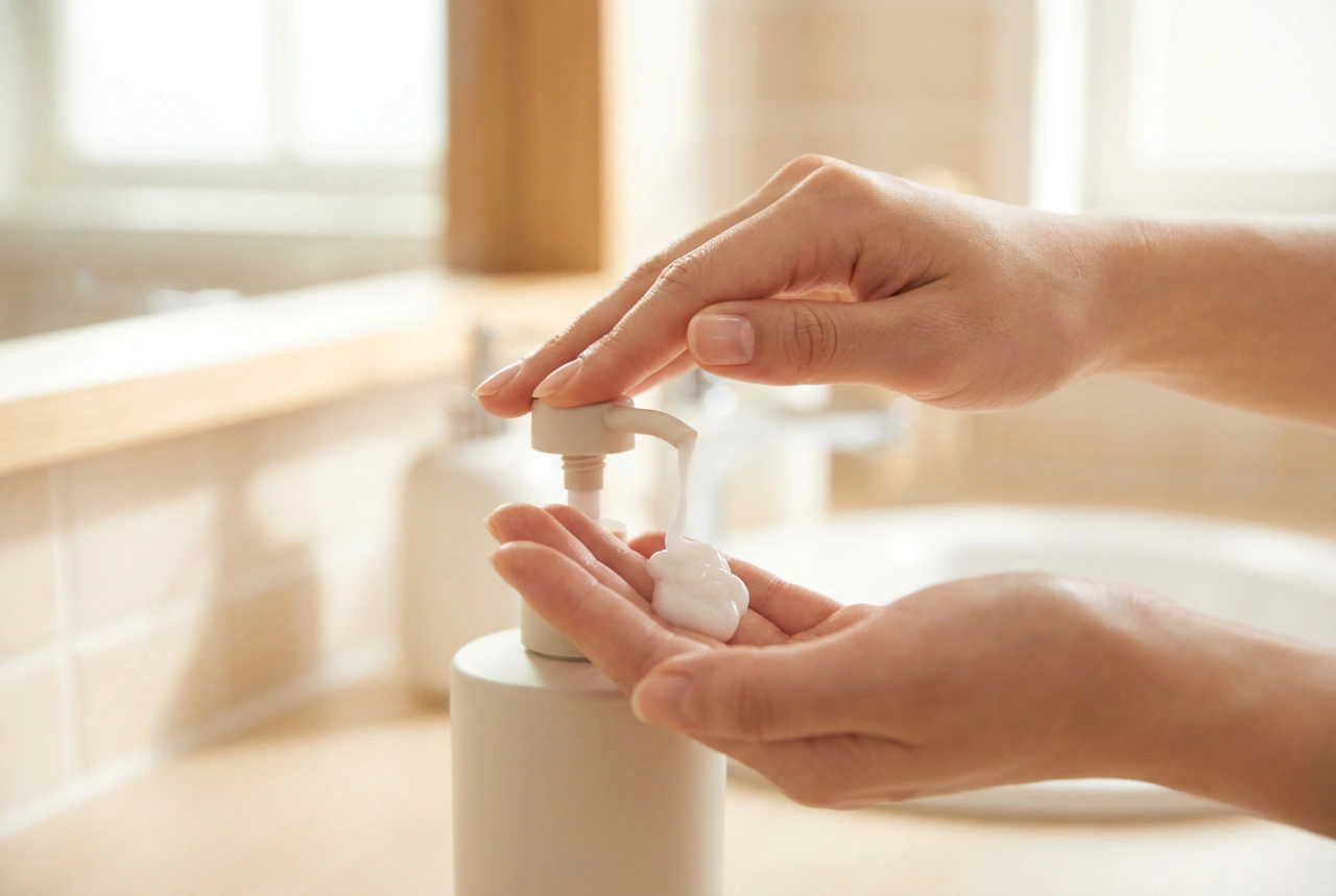 Limpieza delicada: champú para cuero cabelludo sensible sin irritaciones