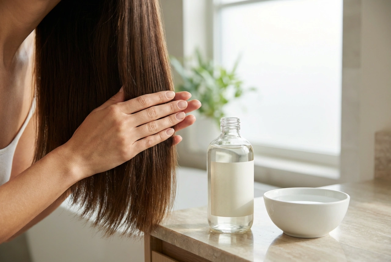 Lavado hidratante: champú para cabello seco y suavidad sin encrespamiento
