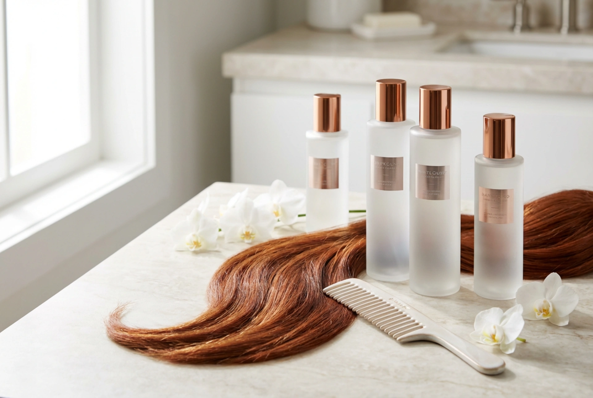 Protección del color cobrizo: champú para cabello pelirrojo y cuidado del brillo