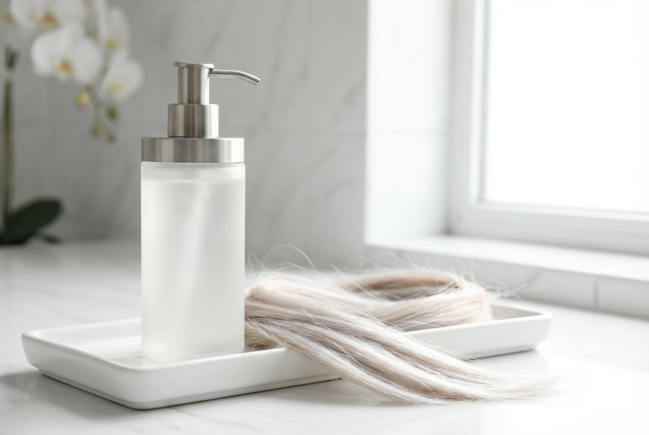 Champú para cabello rubio teñido: protección del color y tonos fríos