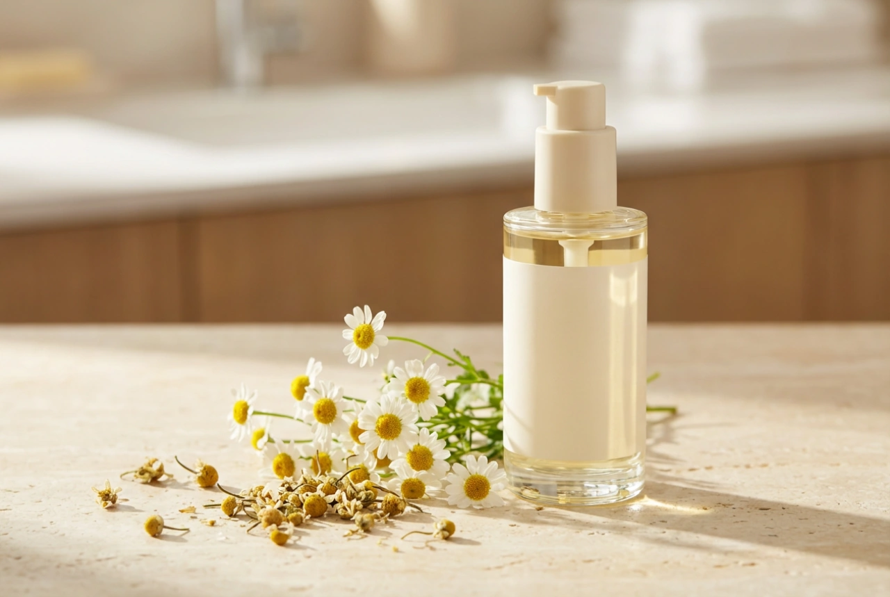 Champú de manzanilla: limpieza suave y aclarado sutil del cabello