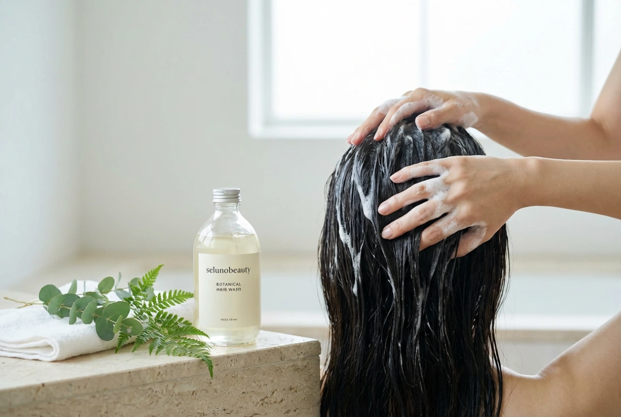 Champú botánico: lavado natural del cabello paso a paso