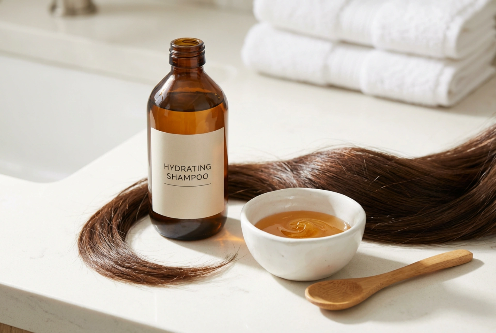 Champú de miel: lavado hidratante y protección del brillo