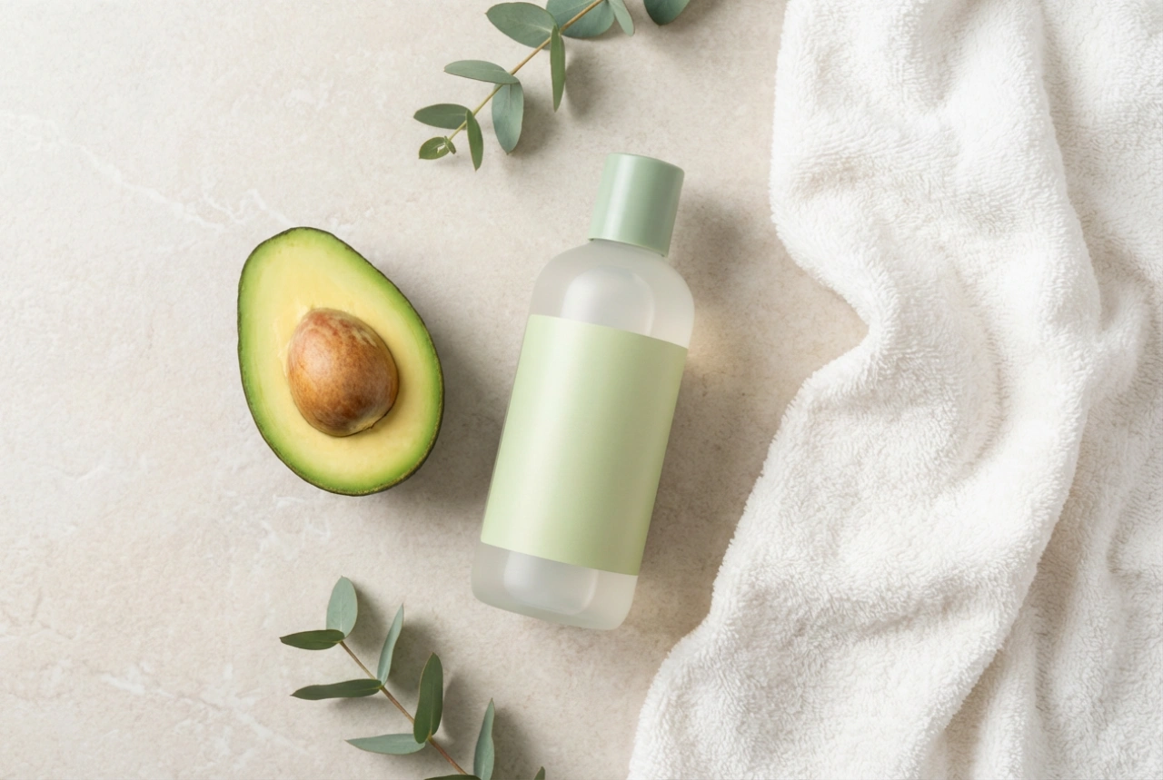 Champú de aguacate: limpieza suave y suavidad después del lavado