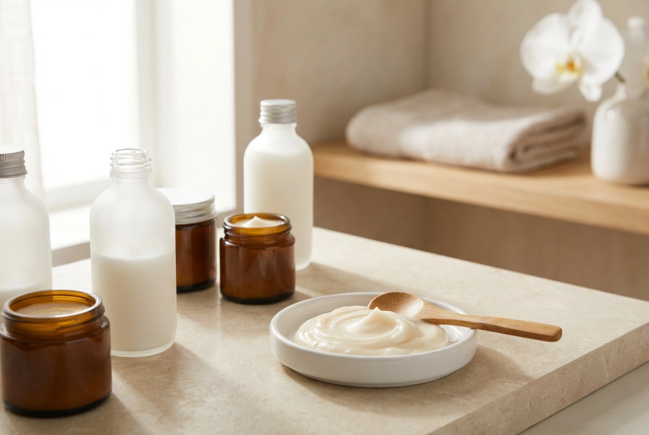 Cómo combinar un acondicionador hidratante con humectantes y emolientes