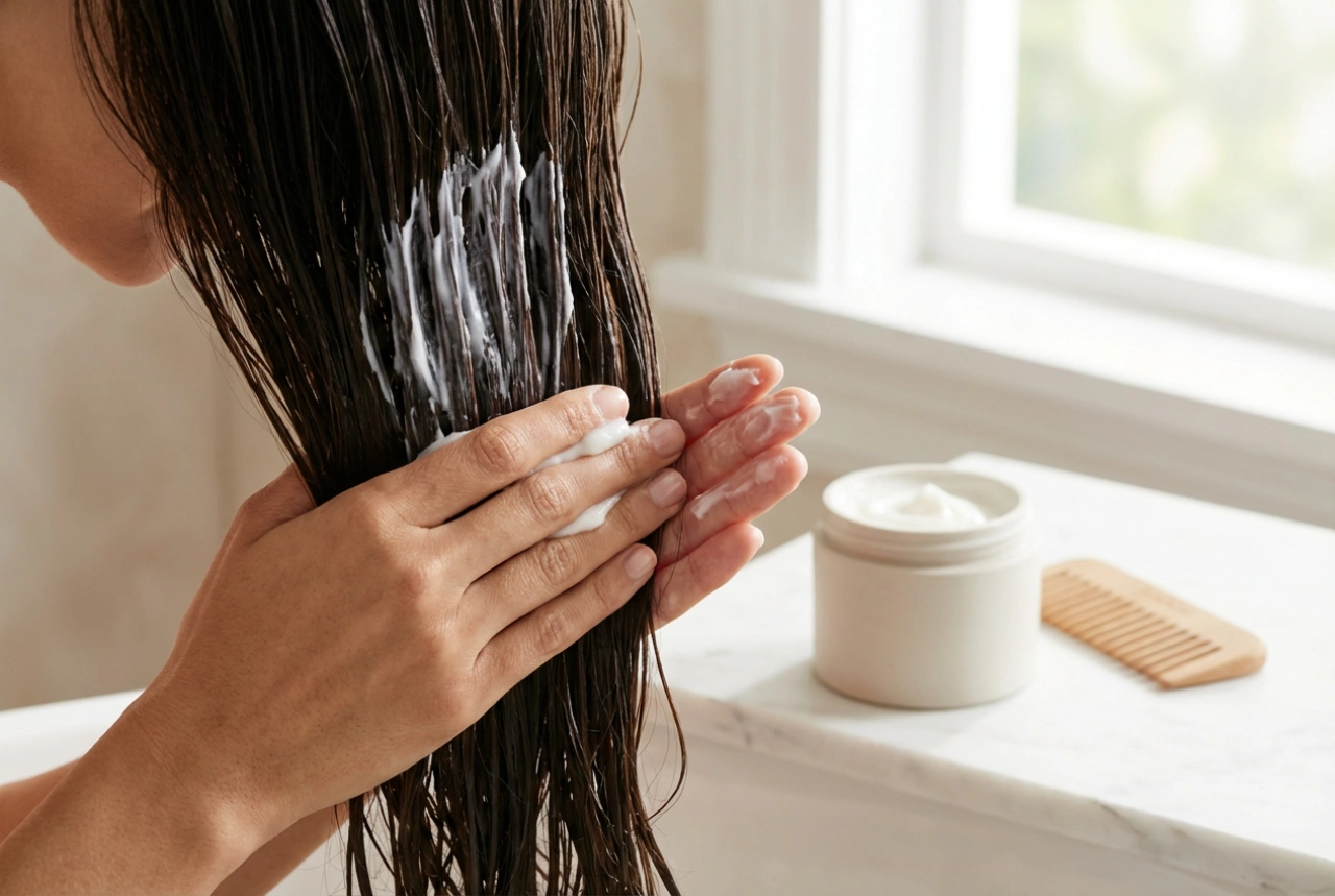Mascarilla para el pelo paso a paso: aplicación, tiempo y enjuague