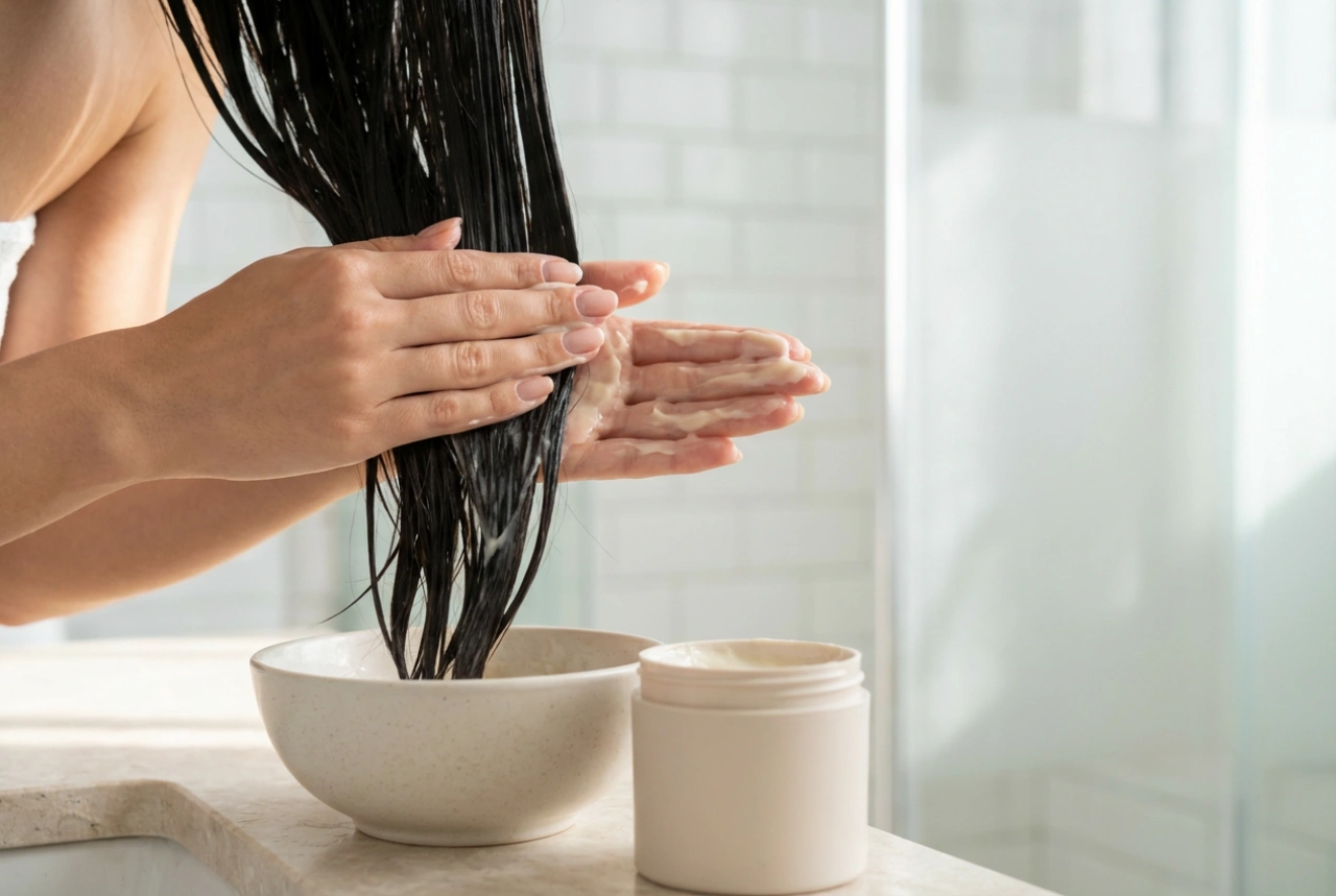 Mascarilla capilar en casa: preparación del cabello, aplicación y aclarado