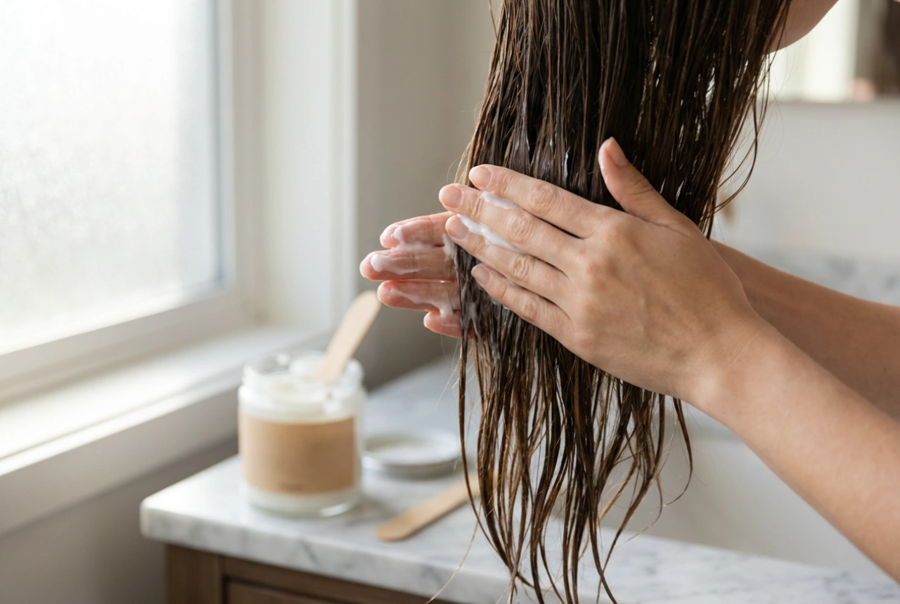 Mascarilla para el cabello seco: hidratación intensa paso a paso