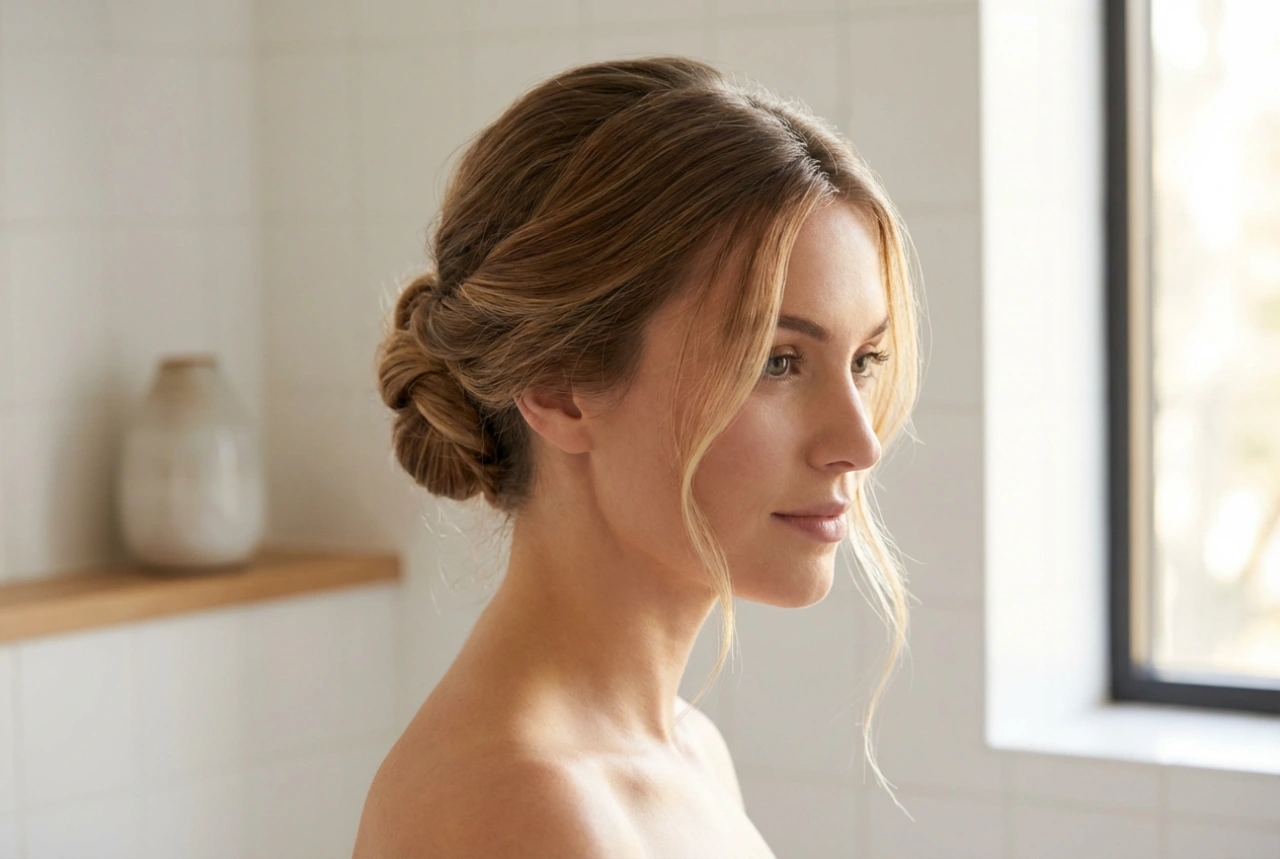 El moño en tres versiones: clásico, despeinado y alto, paso a paso