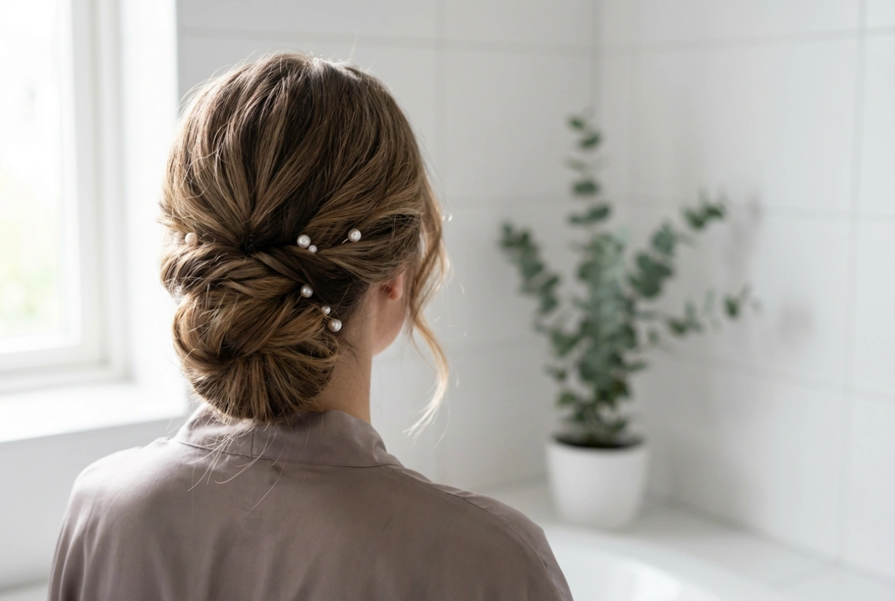 Peinados para bodas con pelo de longitud media: tres ideas