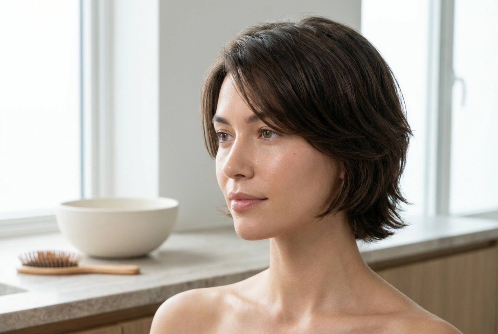 Cortes de pelo corto para mujer que no necesitan peinado: corte, cuidado y secado natural