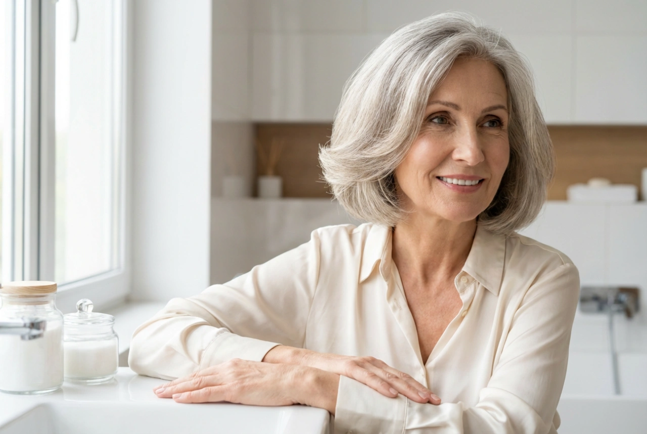 Peinados rejuvenecedores para mujeres de 70 años: forma, volumen y flequillo