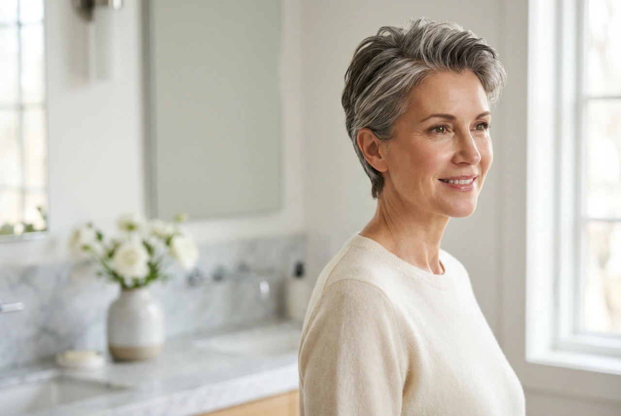 Peinados cortos rejuvenecedores para mujeres de 50 años: cómo estilizarlos