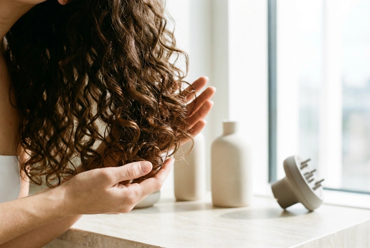 Cómo peinar el cabello rizado sin frizz: técnicas, productos y secado