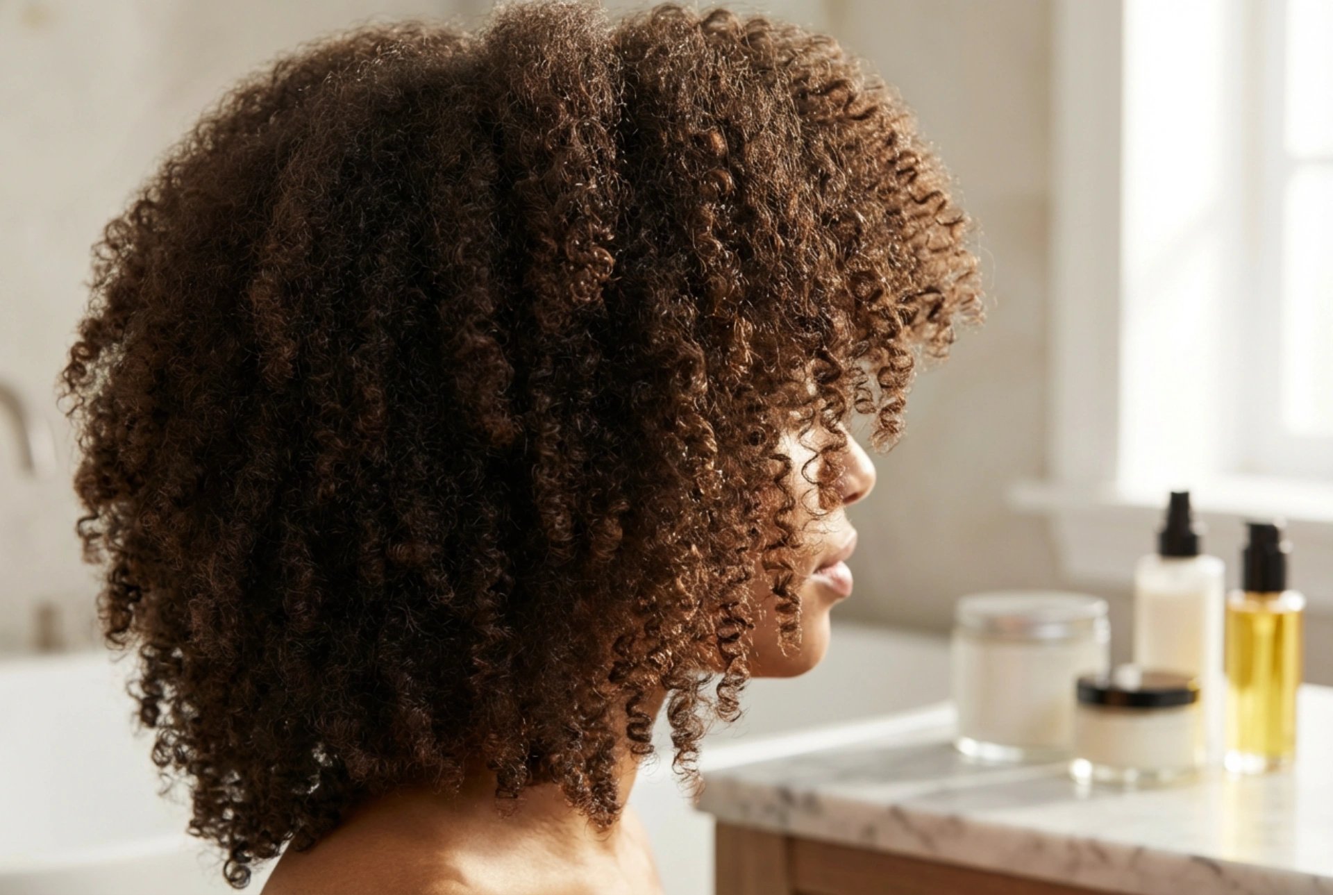 Rizos afro sin encrespamiento: peinado afro paso a paso