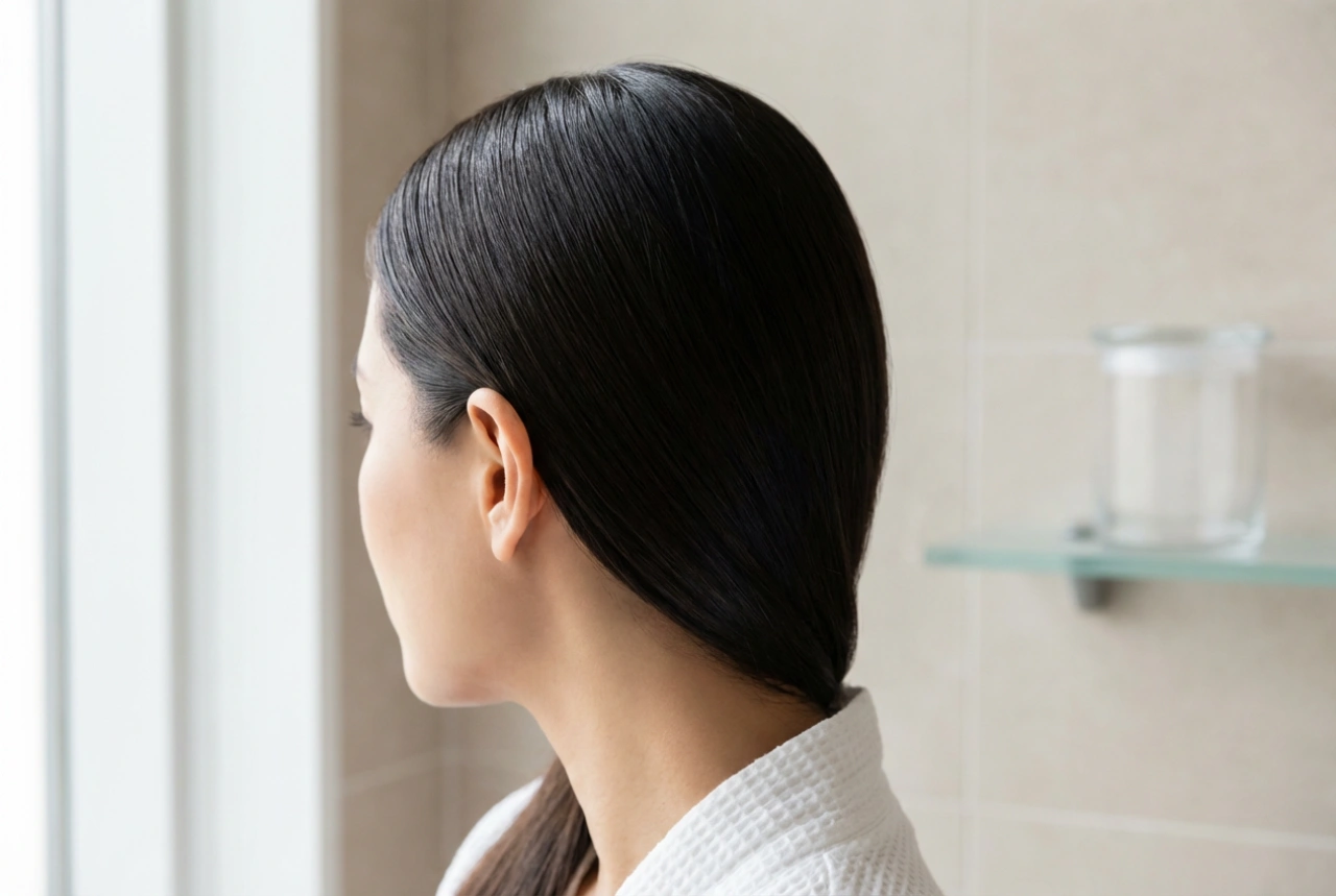 Cabello detrás de la oreja: un peinado elegante, liso y duradero