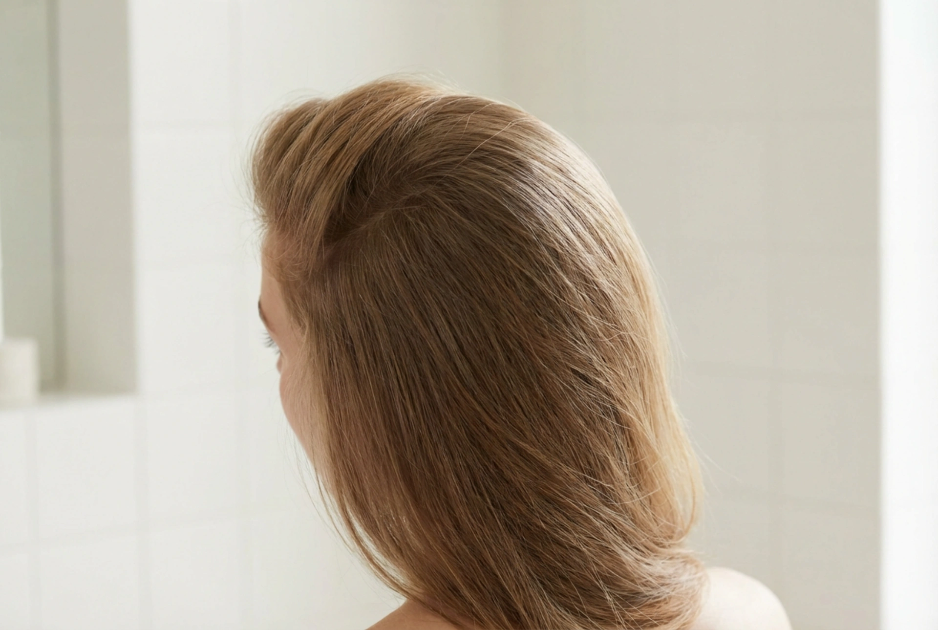 Peinado para cabello fino: elevación en la raíz y durabilidad
