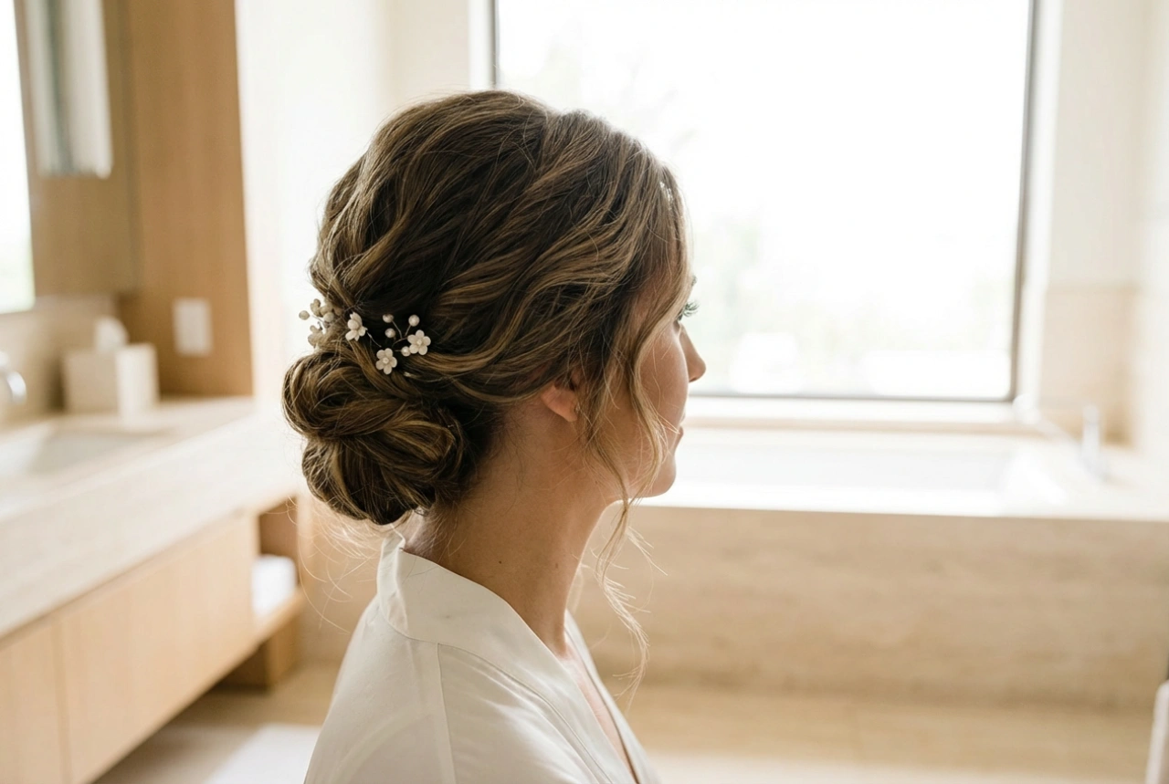 Peinado para la novia: recogidos duraderos y ondas sin exceso de laca