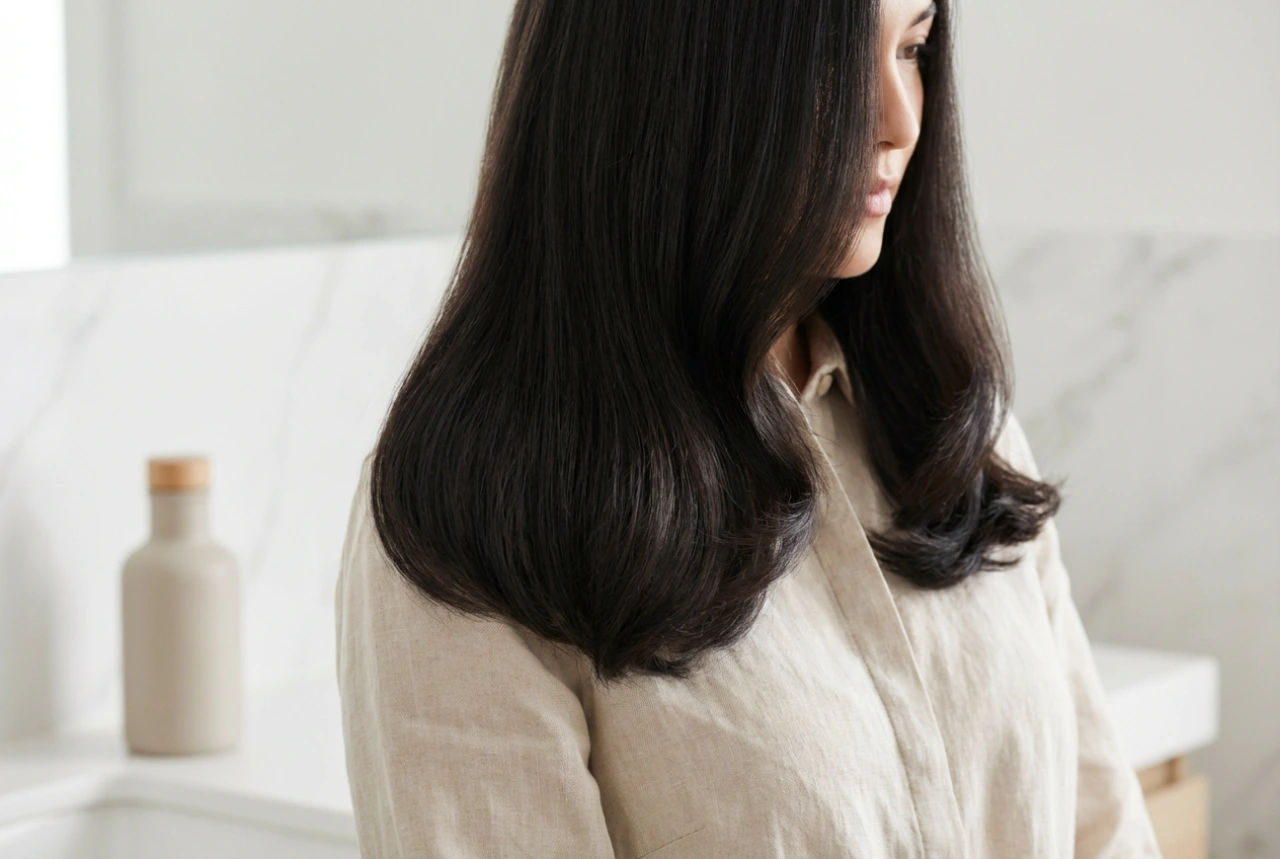 Peinado para cabello encrespado: control del volumen, alisado y fijación