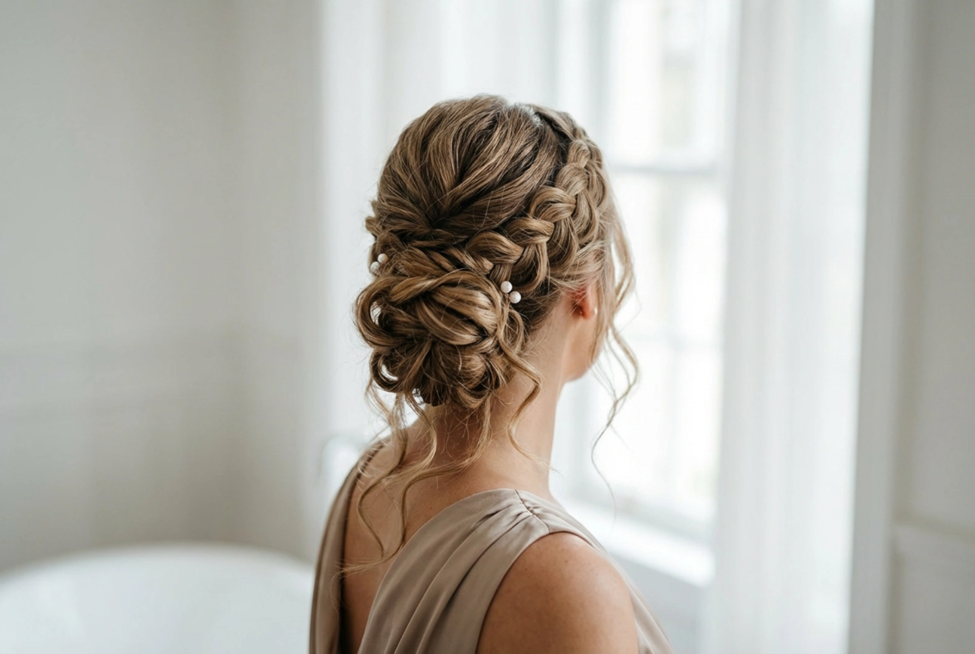 Peinados para la dama de honor: elegancia, durabilidad y armonía con el vestido