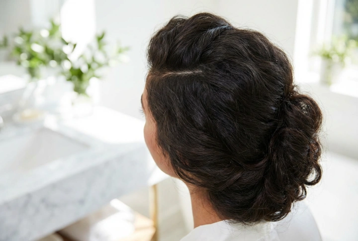 Peinados para cabello fino: rayas estratégicas, volumen y densidad óptica