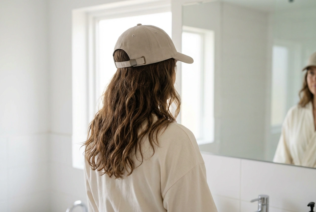 Peinados para gorra con visera: recogidos rápidos y ondas resistentes al aplastamiento