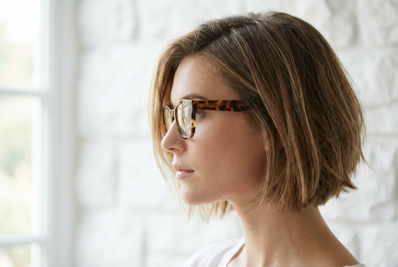 Peinados para gafas: cómo combinar las monturas con el corte y el peinado