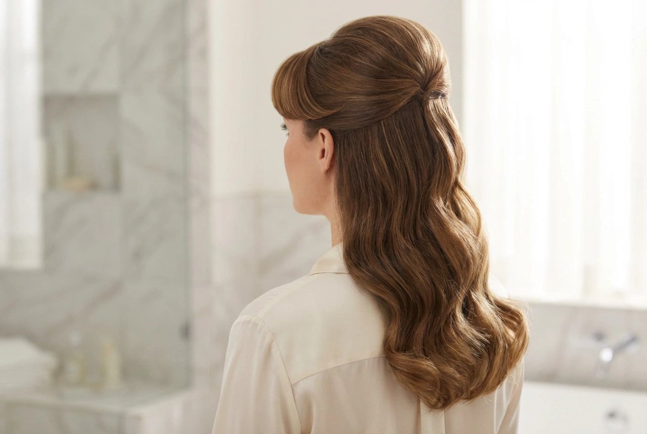 Peinados de los años 60: flequillo con volumen, ondas suaves y fijación elegante
