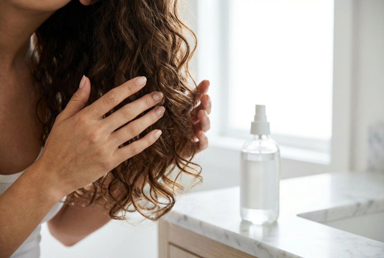 Peinado: rizos hasta los hombros paso a paso, protección y fijación