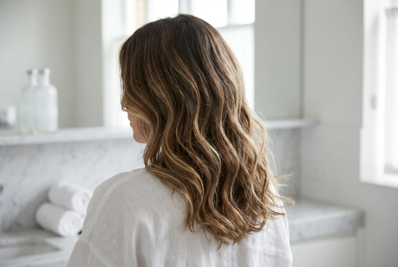 Raya estratégica y volumen: peinados ideales para el cabello fino y las sienes despejadas