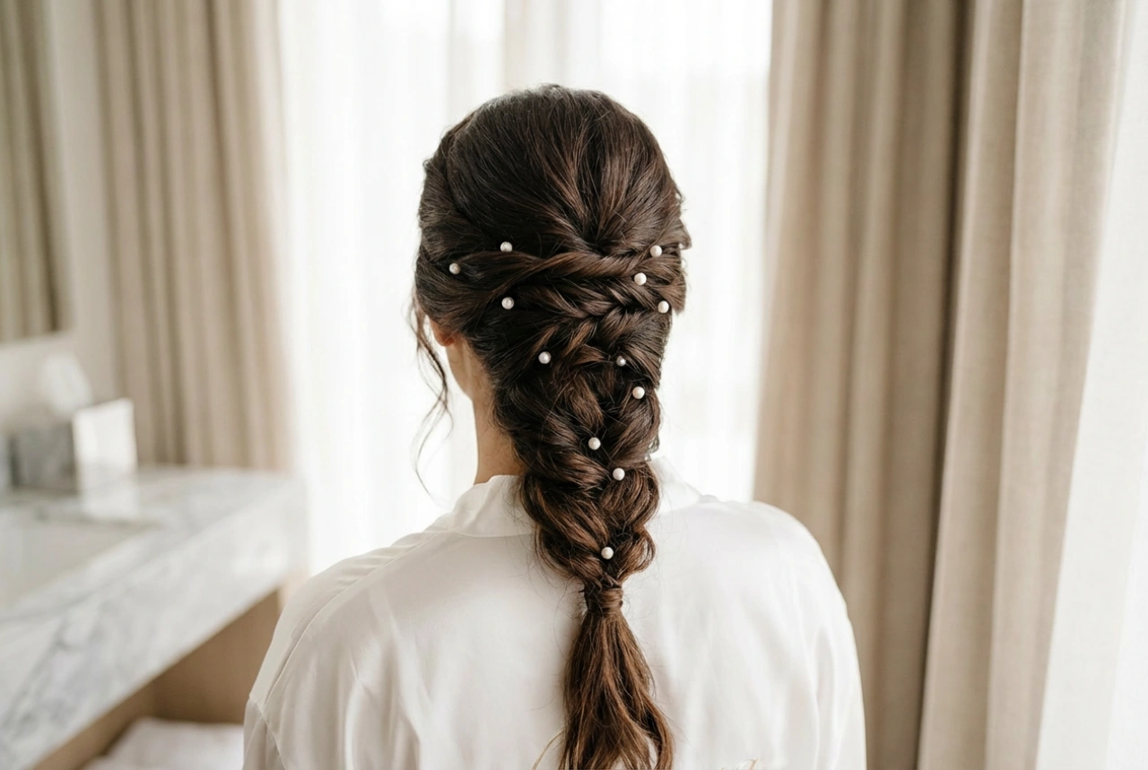 Peinado para el gran día: recogidos duraderos para cabello largo de novia