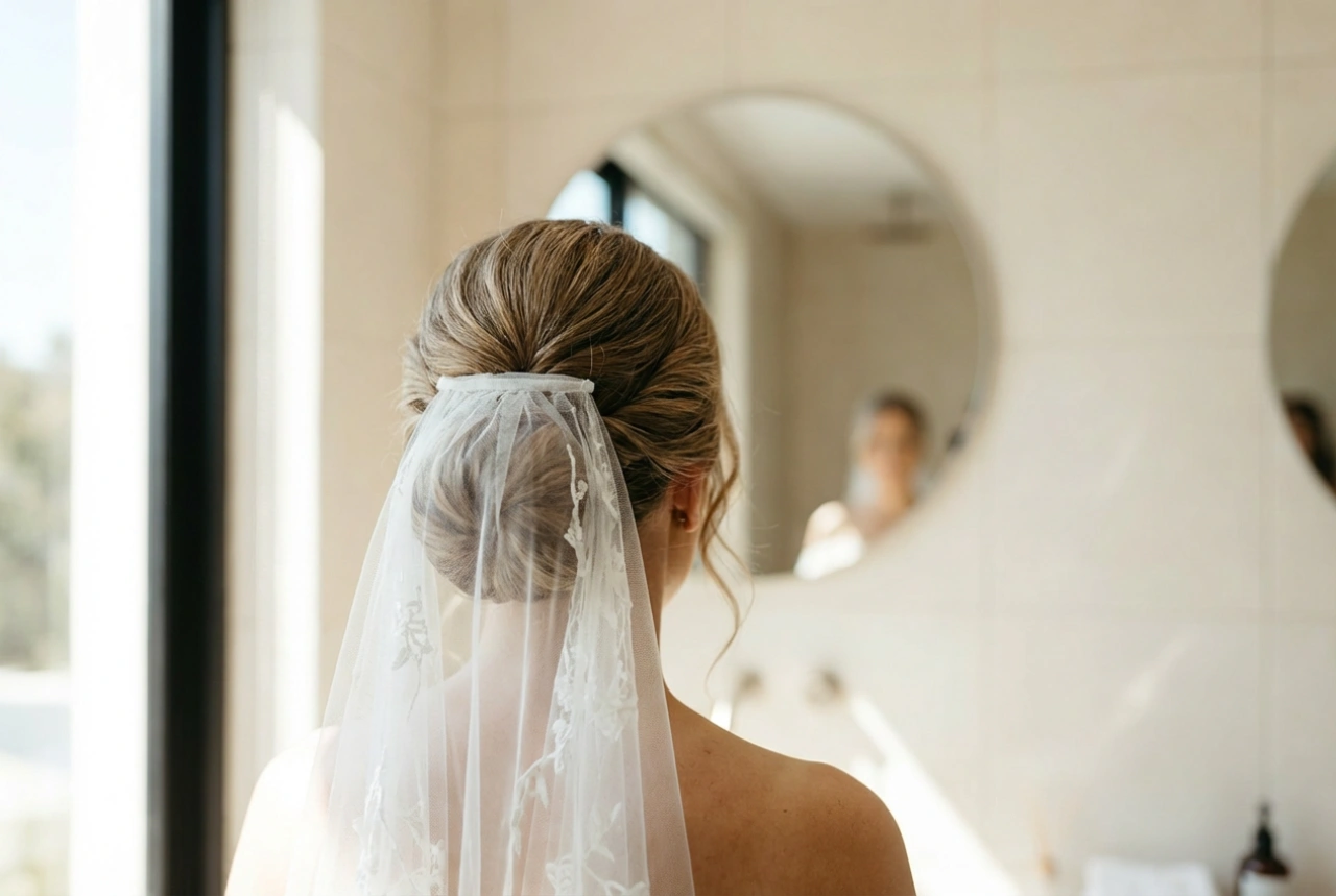 Peinado de novia: recogidos clásicos, ondas y el velo sin secretos