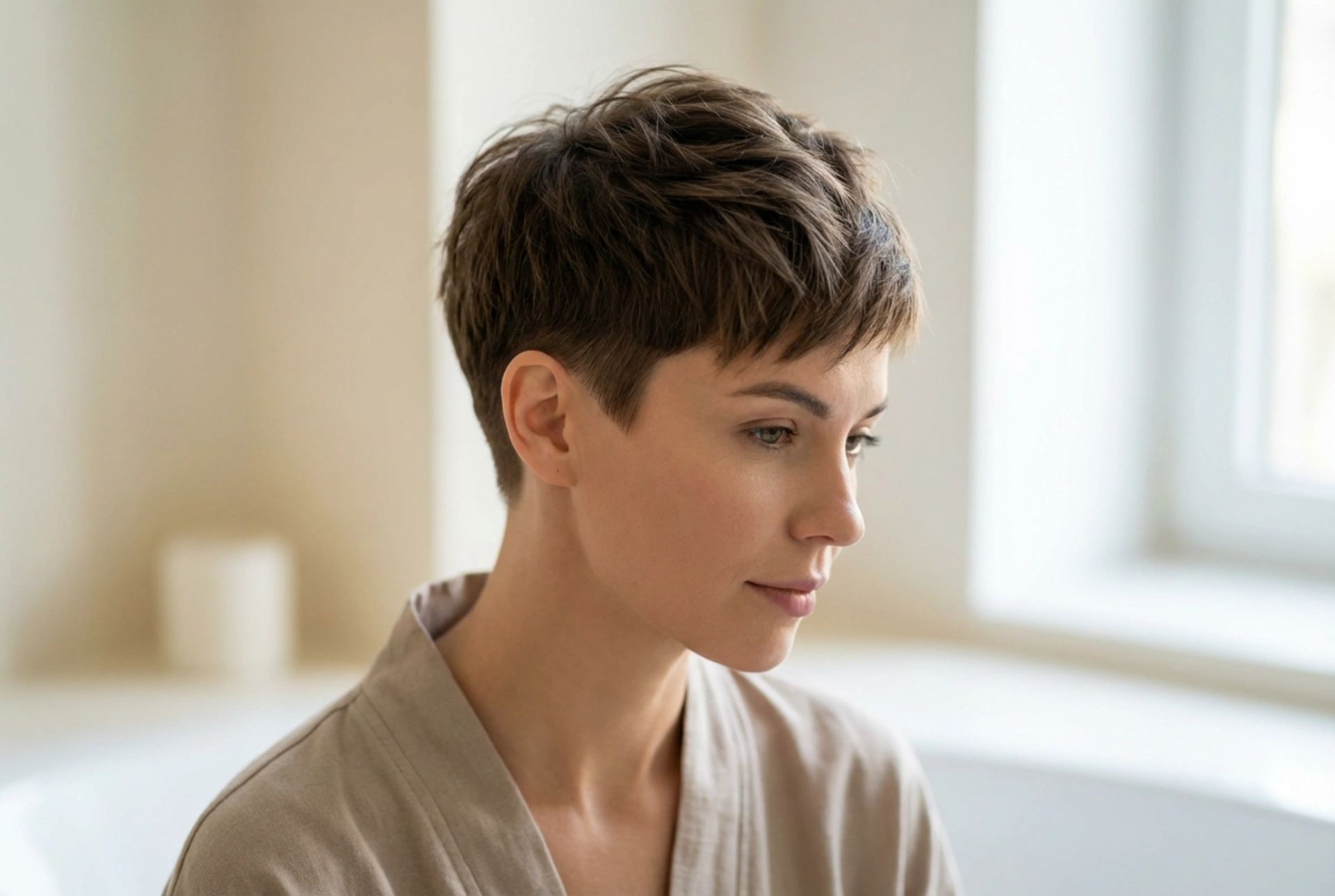 Corte de pelo estilo pincel para mujer: técnicas de peinado y mantenimiento