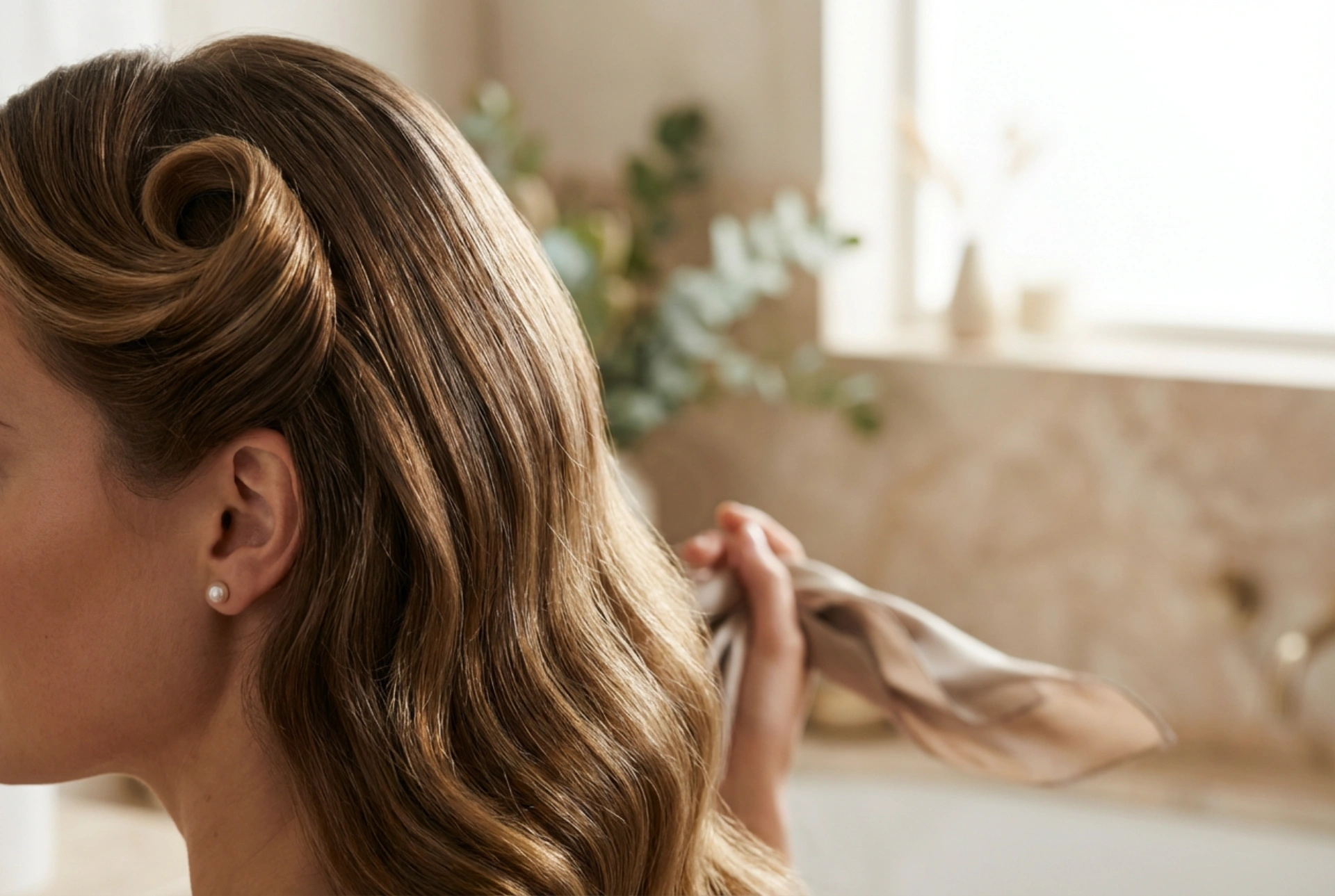 Peinado retro: ondas al estilo Hollywood, victory rolls y el brillo de la laca