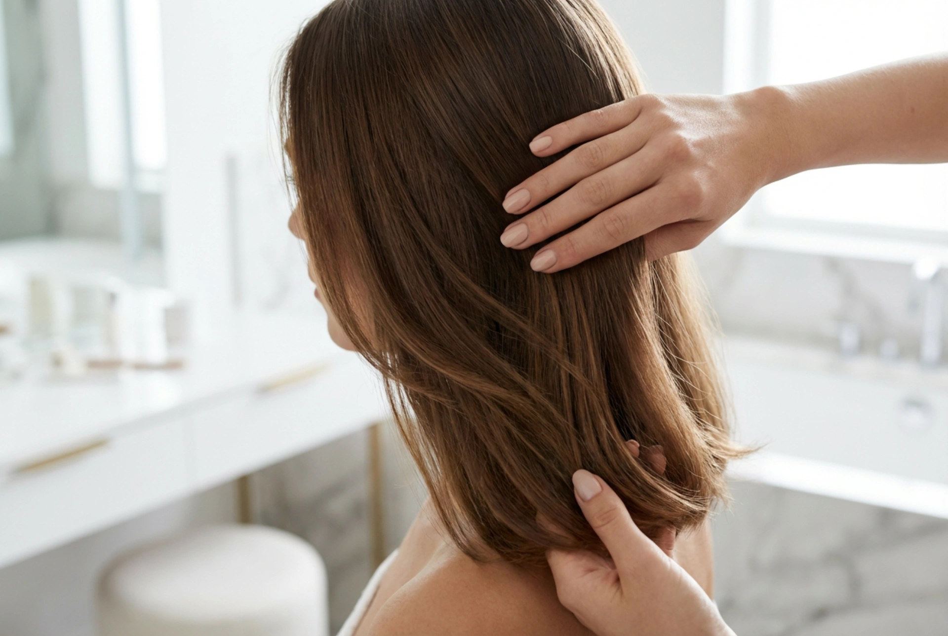 Cabello de longitud media para el día a día y ocasiones especiales: peinado en 3 pasos